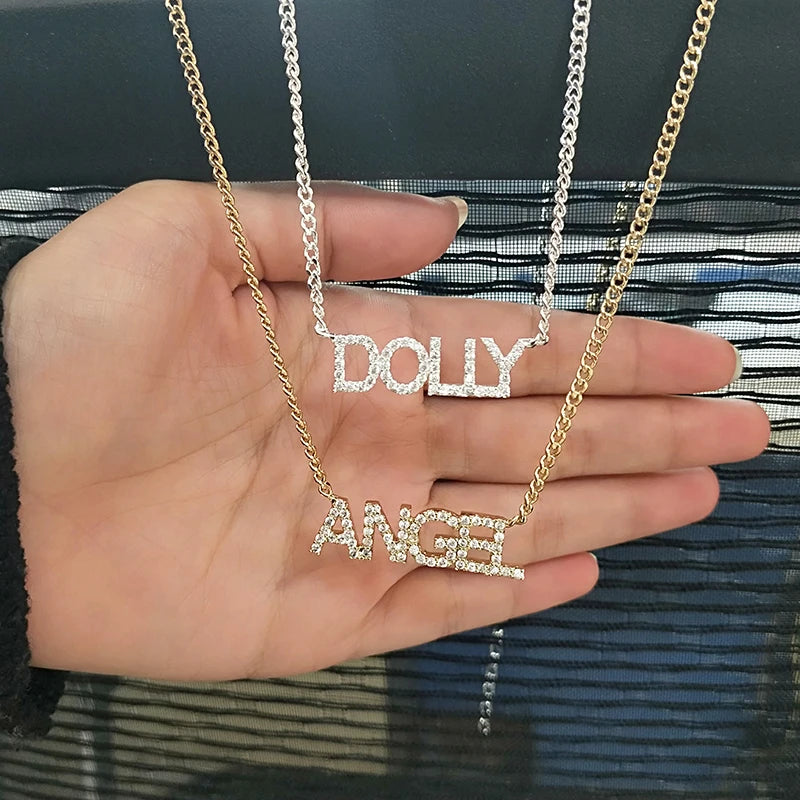 Diamond Name Necklace